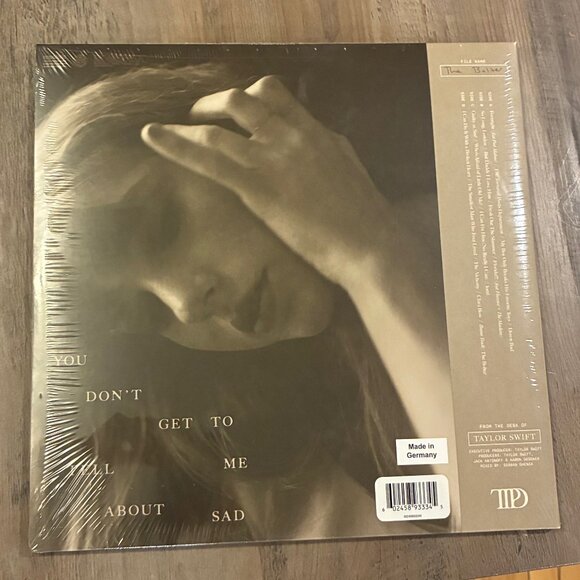Taylor Swift TTPD - The Bolter Variant Vinyl - Picture 3 of 3